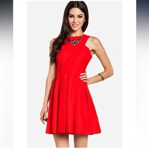 BB Dakota Vibrant Red Mini Dress